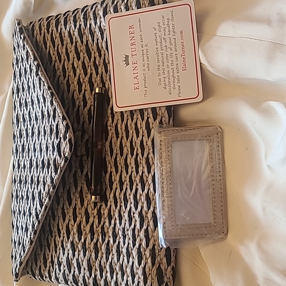 ELAINE TURNER ENVELOPE CLUTCH - Picture 3 of 8